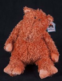 Jelly Cat Orange Junglie Coral Hippo Plush Lovey Toy
